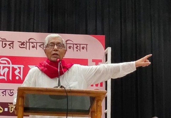 Criminals are having Tea, Biscuits with Police inside Police Stations : Manik Sarkar Criminals are having Tea, Biscuits with Police inside Police Stations : Manik Sarkar